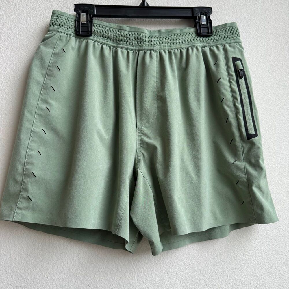 Ten Thousand Shorts Mens XS? Light Green Session 5” Running Workout Gym Training